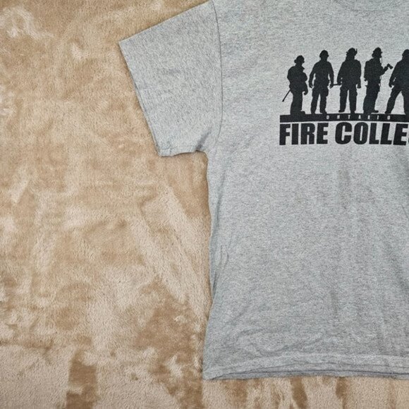 Ontario Fire College Mens T-Shirt Size L Gray Firefighter Short Sleeve - Picture 9 of 10